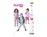 Schnittmuster burda kids - Hose 9211